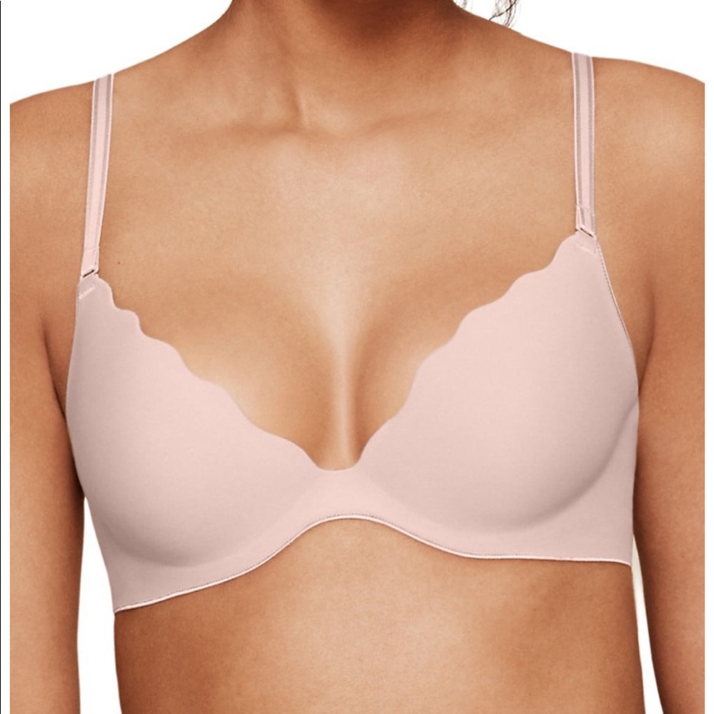 Nude push-up bra